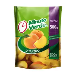 Minuto Verde Durazno Slice  500 g