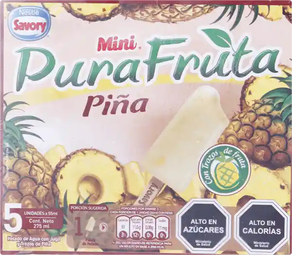 Savory Pura Fruta Hel Mini Pina