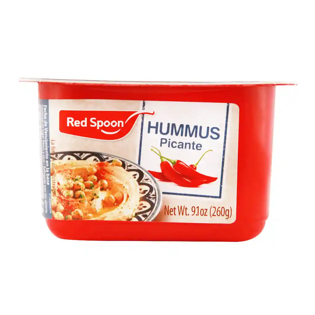 Red Spoon Hummus Picante