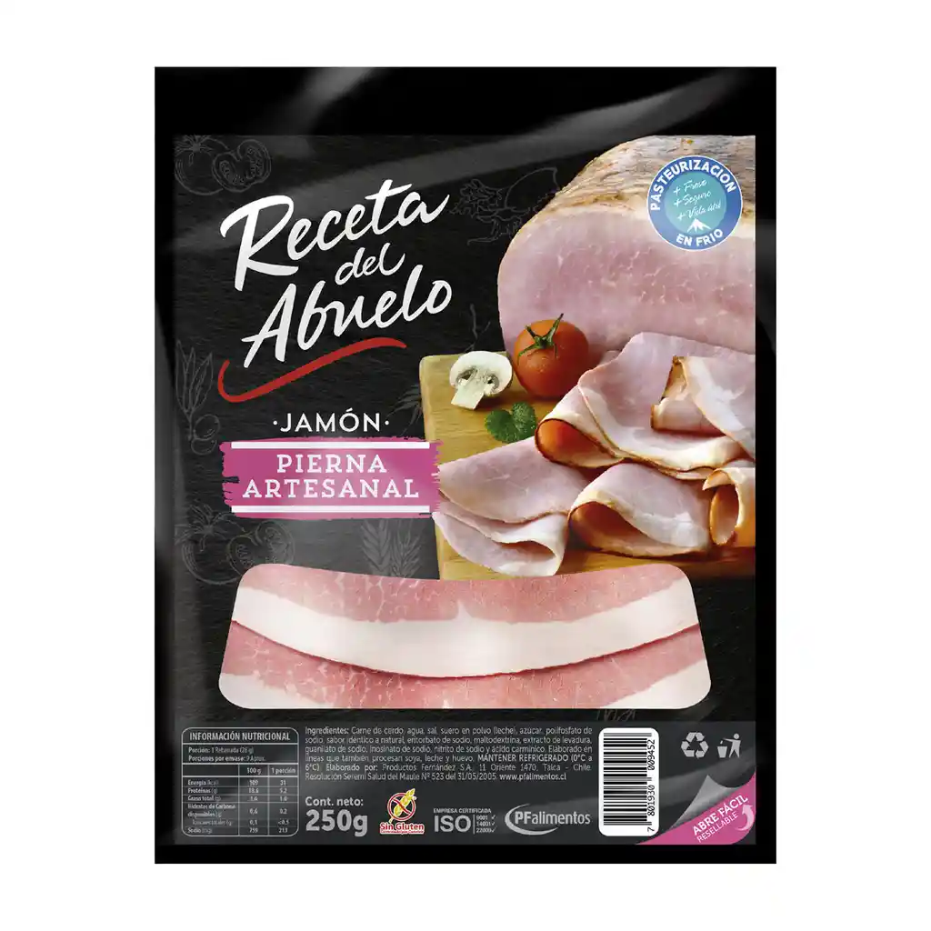 Receta Del Abuelo Jamon De Pierna Artesanal