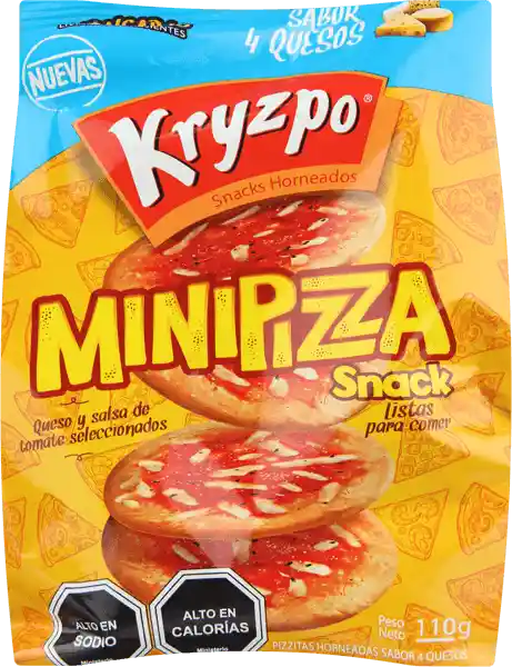 Kryzpo Minipizza Cuatro Quesos