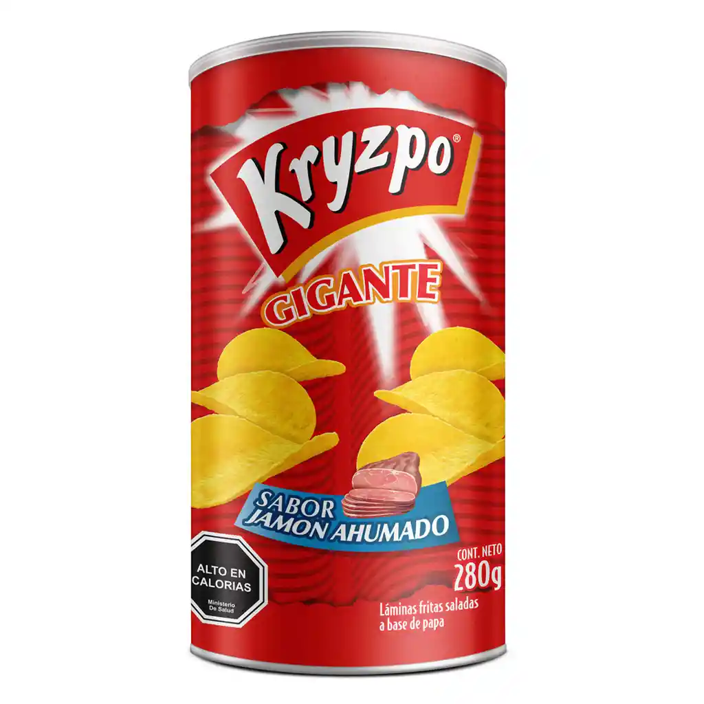 Kryzpo Papas Fritas Sabor Jamon Ahumado