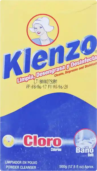 Klenzo Limpiador Cloro