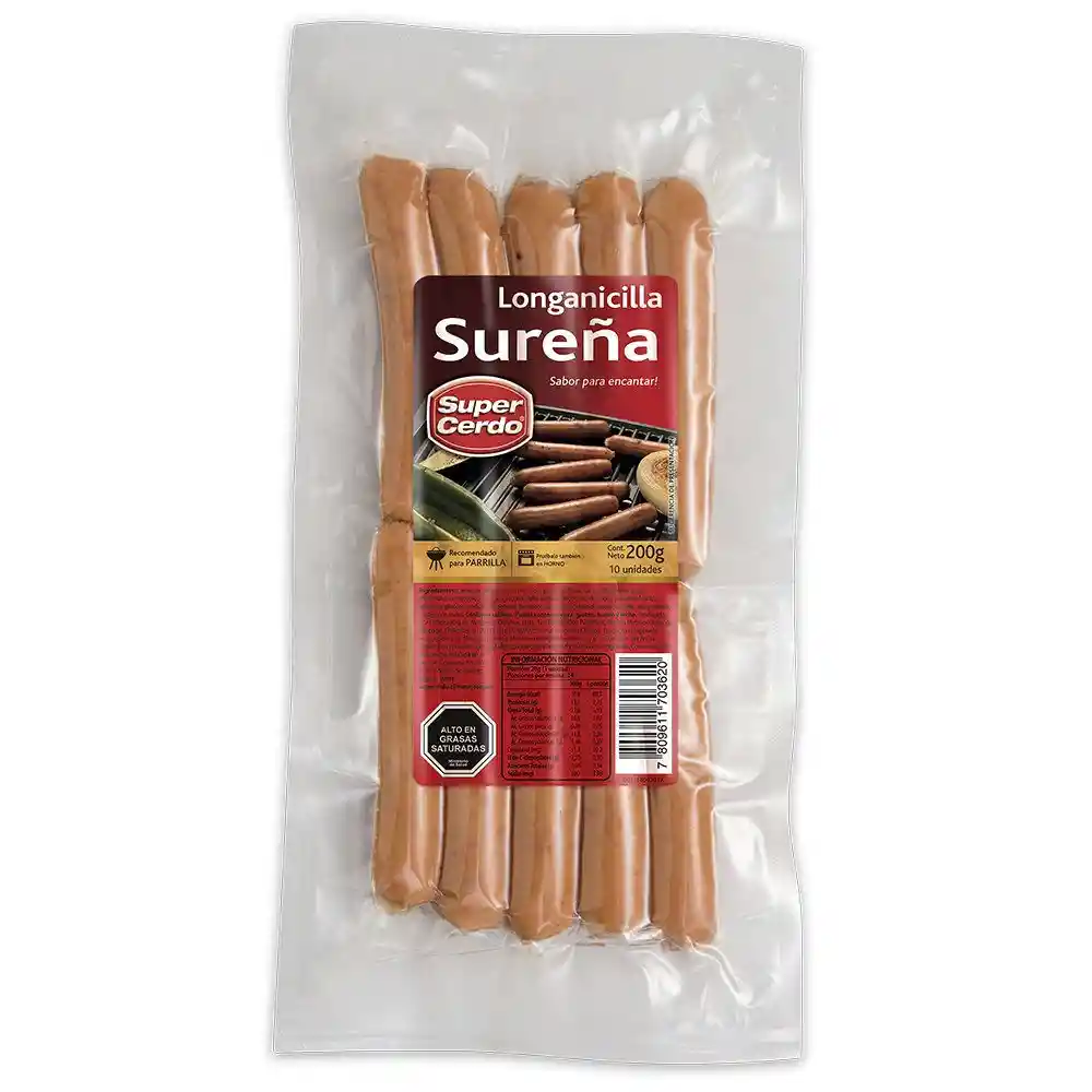 Super Cerdo Longanicilla Surena