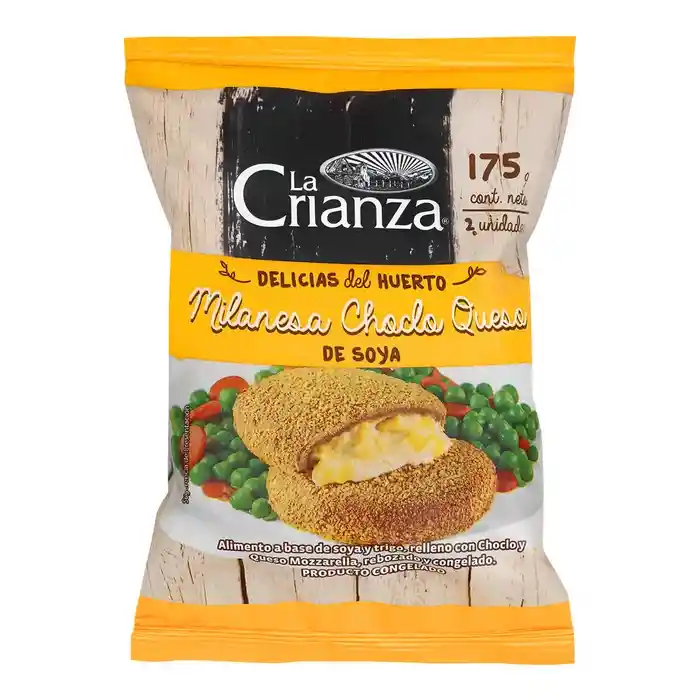 La Crianza Milanesa Soya Choclo Queso Cranza