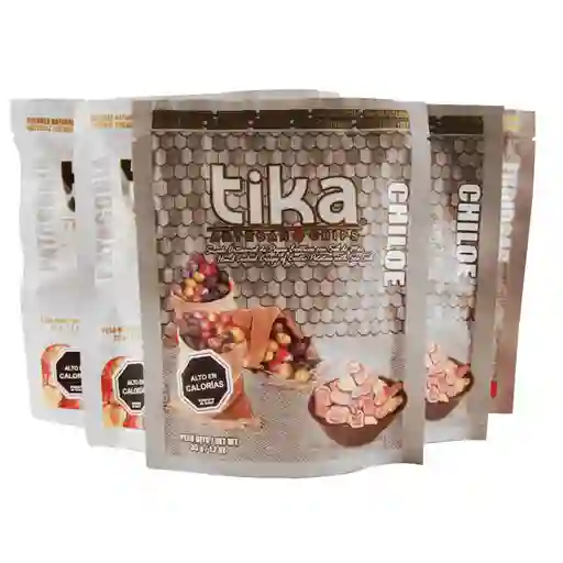 Tika Chips Pack Colacion X 5 Un