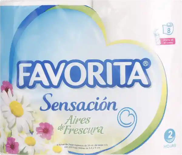 Favorita Papel Higienico Sensacion Aires De Frescura