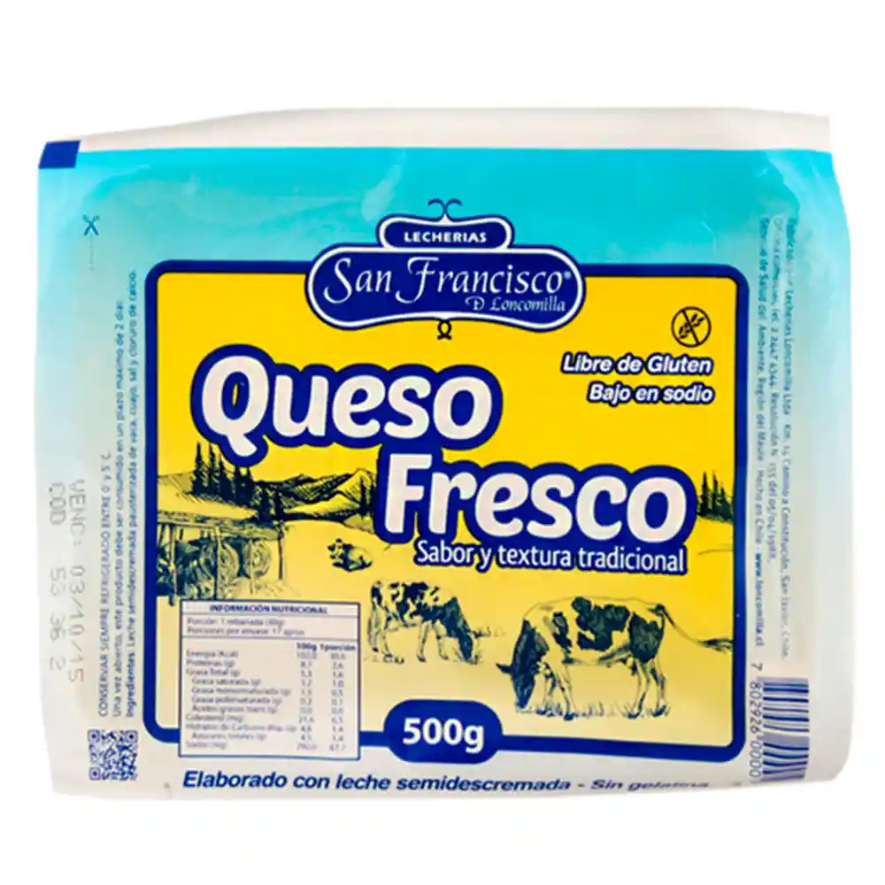 San Francisco De Loncomilla Queso Fresco