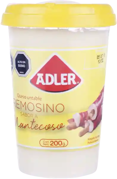 Adler Queso Untable Cremosino Sabor Mantecoso