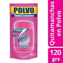 Vanish Quitamanchas Polvo Rosa Repuesto 120gr