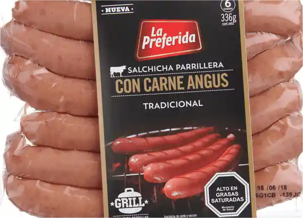 La Preferida Salchicha C Angus Tradi Preferid