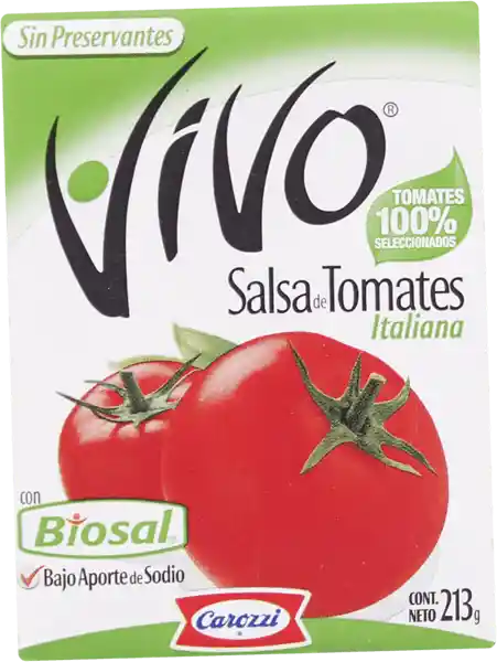 Vivo Salsa De Tomate Italiana