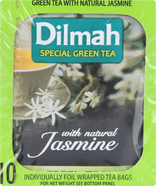 Dilmah Te Verde Jazmin 10 Bolsitas