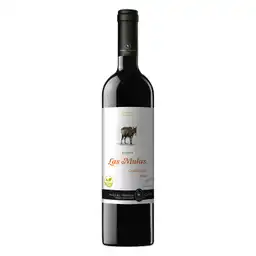 Las Mulas Vino Tinto Orgánico Carmenére Reserva 2014