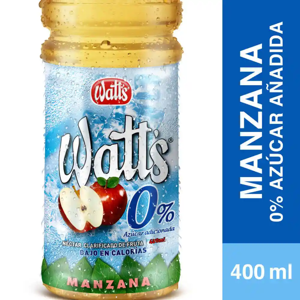 Watts Nectar Watt S Manzana 0%