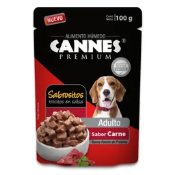Cannes Alimento Húmedo para Perro Adulto Sabor Carne