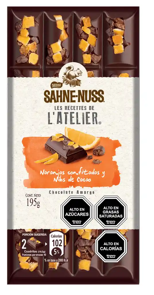 Sahne-Nuss Chocolate Dark Orange