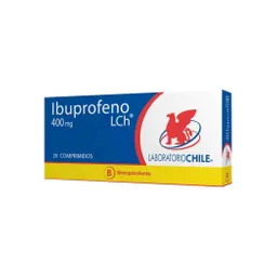 Ibuprofeno Laboratorio Chile (400 Mg) Comprimidos Recubiertos