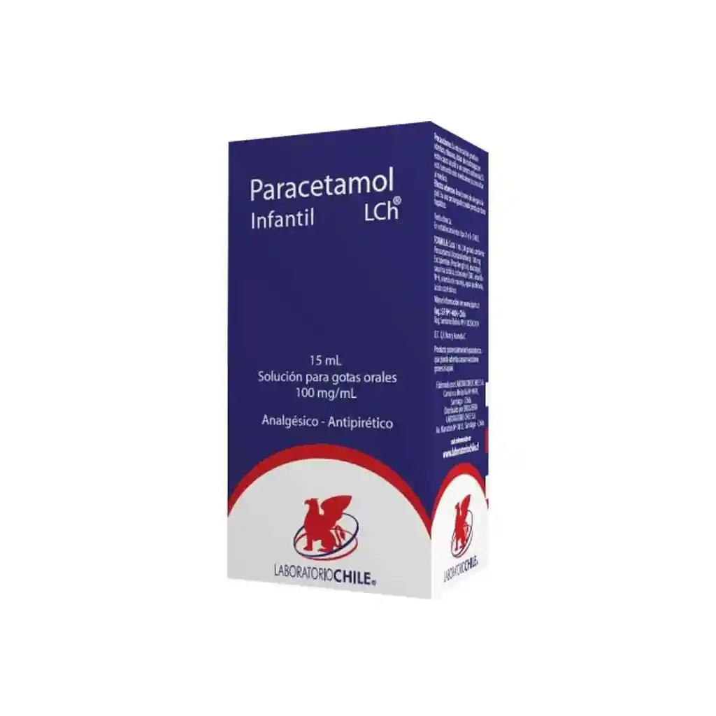 Paracetamol Laboratorio Chilesolucion Oral Infantil (100 Mg)