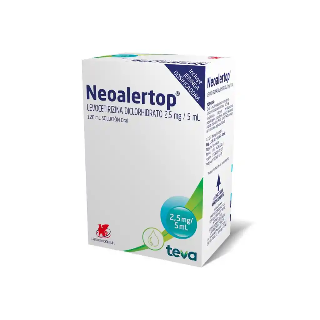 Neoalertop Solución Oral (2.5 mg)