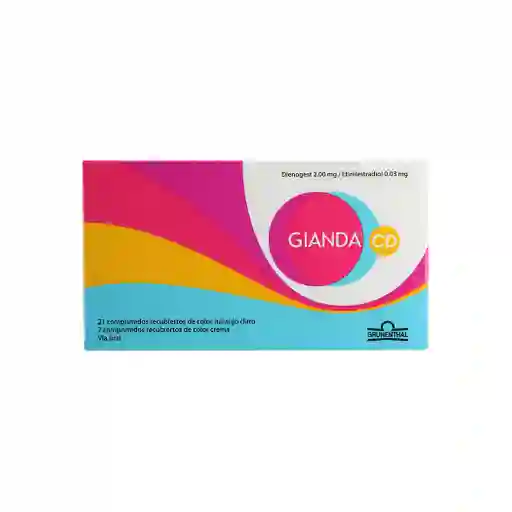 Gianda CD (2.00 mg / 0.03 mg) 