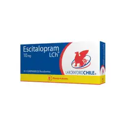 Escitalopram Laboratorio Chile (10 Mg) Comprimidos Recubiertos