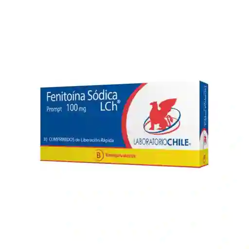 Laboratorio Chile Fenitoína Sódica (100 mg)