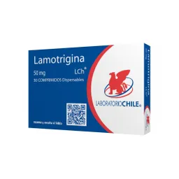 Laboratorio Chile Lamotrigina Anticonvulsivo en Comprimidos