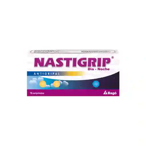Nastigrip Antigripal para Día y Noche (300 mg / 2 mg / 35 mg)