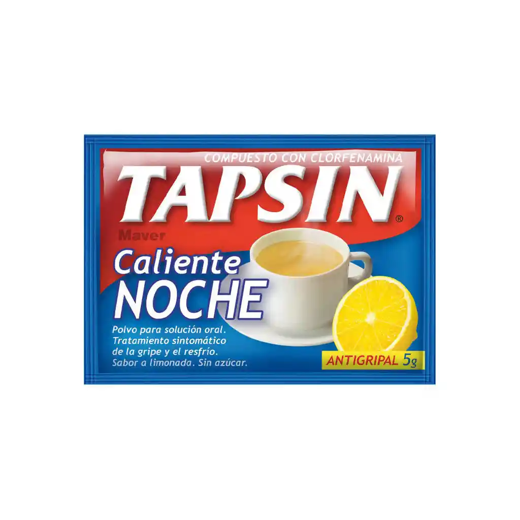 Tapsin Caliente Noche Aroma Te Sob X5G