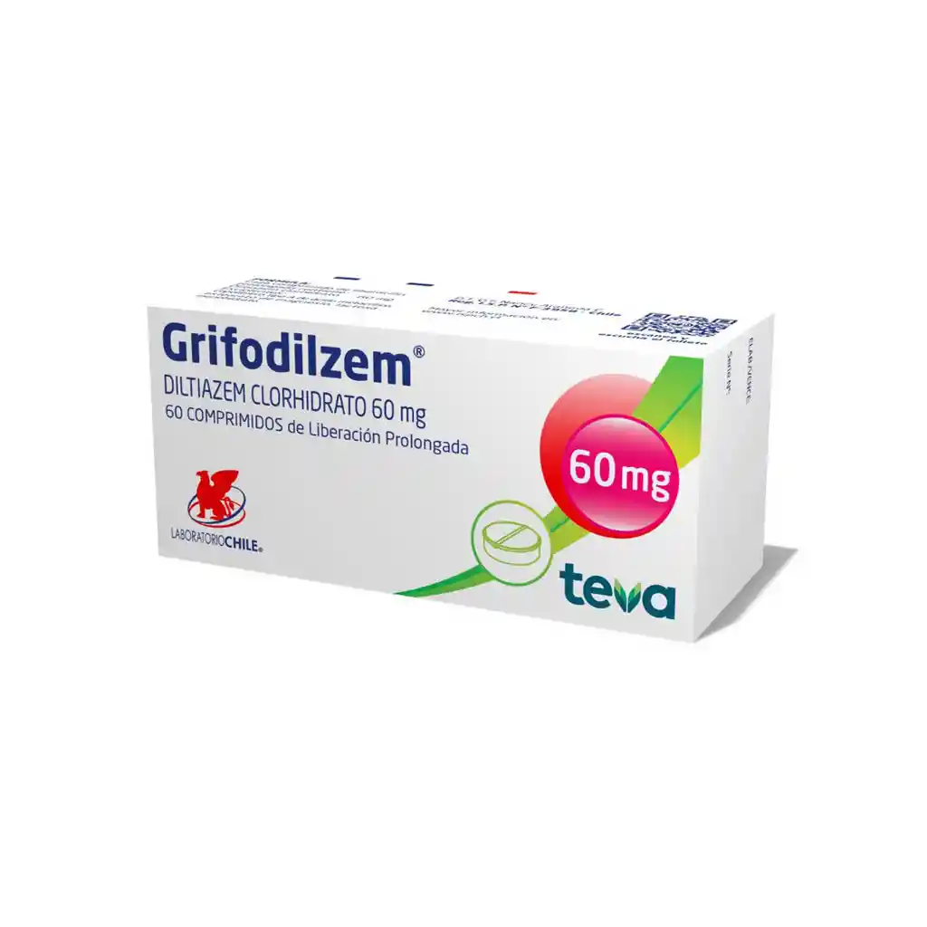  Grifodilzem 60 Mg  comp Rimidos De Liberacion Prolongada 