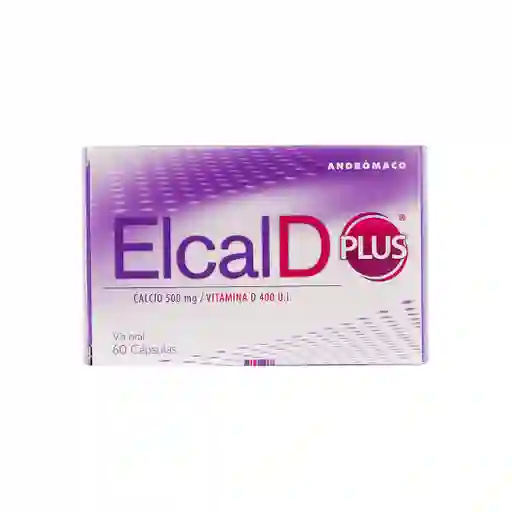 Elcal-D Andrómaco Plus (500 mg)