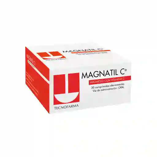 Magnatil Magnesio (134.86 mg) + Vitamina C (500 mg)