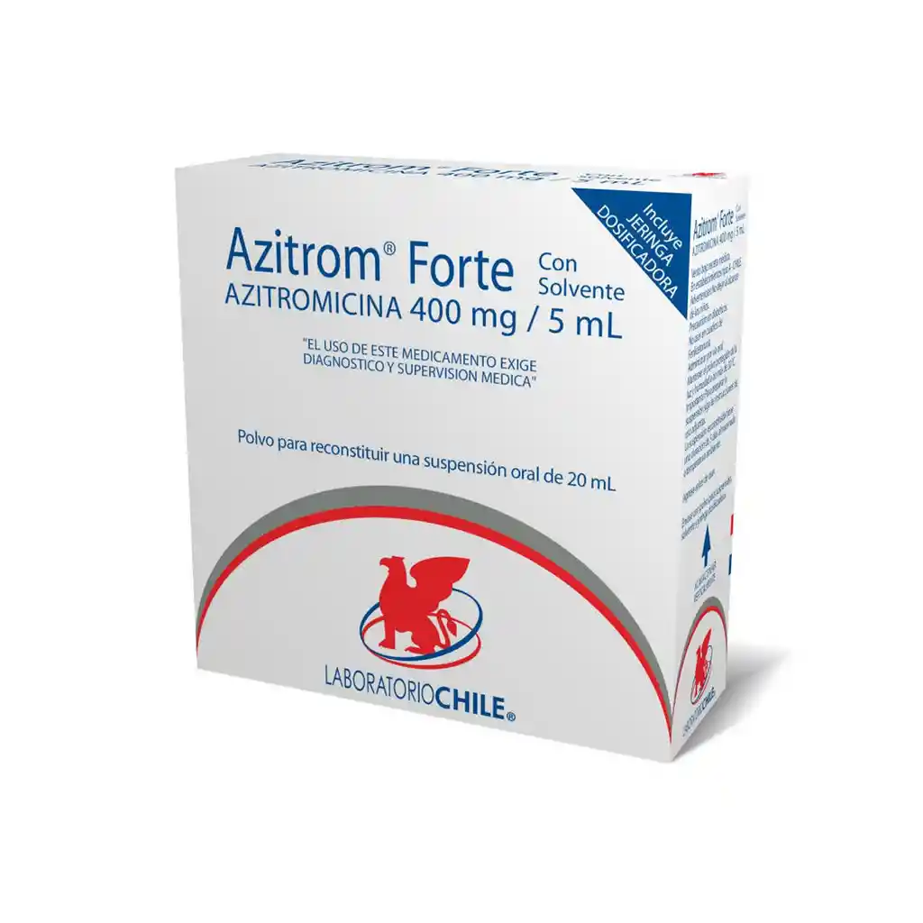Azitrom Forte Polvo para Suspensión Oral (400 mg)