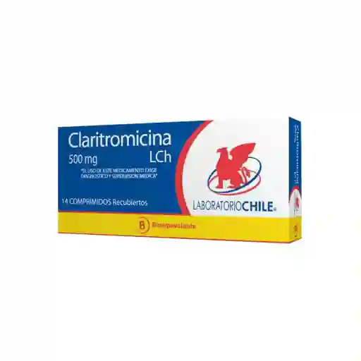 Claritromicina Laboratorio Chile(500 Mg)