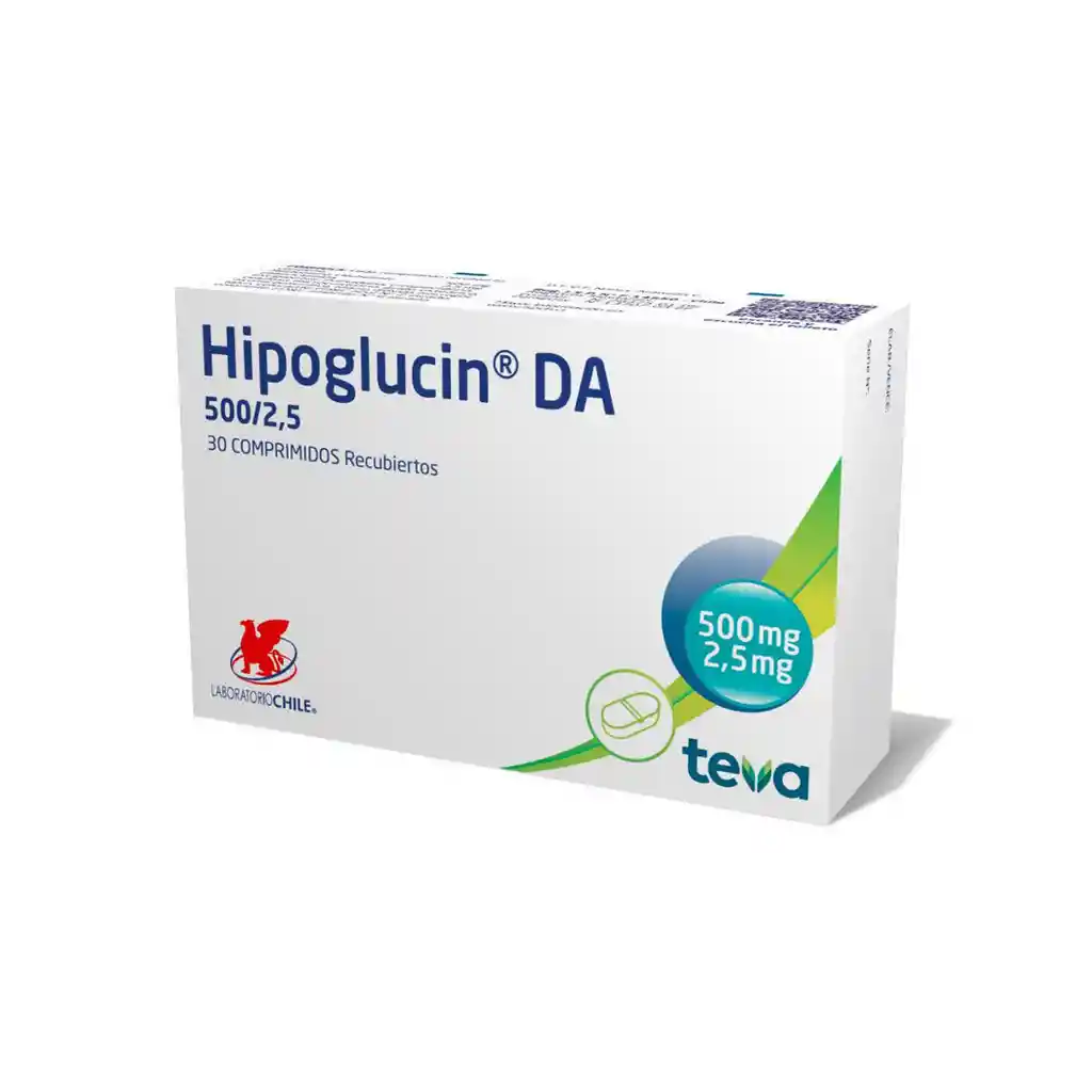 Laboratorio Chile Diabetes Hipoglucin Da 500 2 5 30