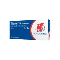 Laboratorio Chile Tiamina 10 Mg