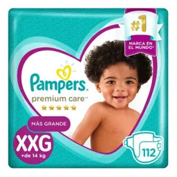 Pampers Pañales Premium Care Talla Xxg