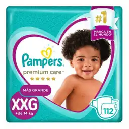 Pampers Pañales Premium Care Talla XXG