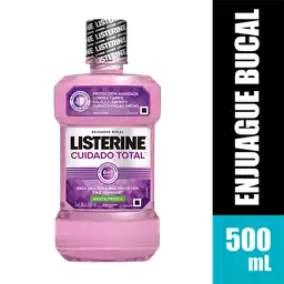Listerine Enjuague Bucal Cuidado Total Menta Fresca