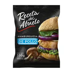 Receta Del Abuelo Hamburguesa de Pollo