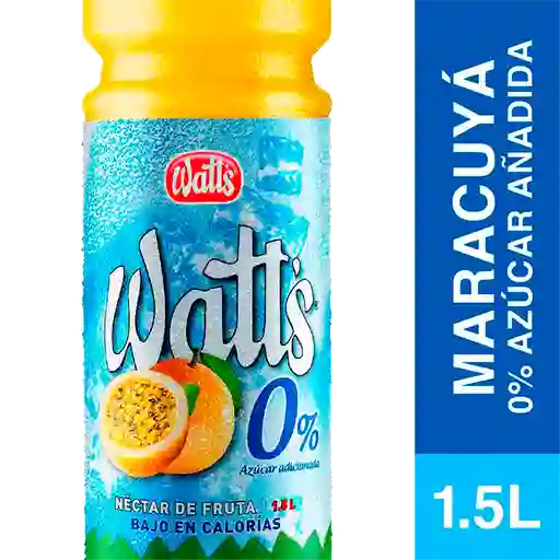Watts Néctar de Maracuyá 0% Azúcar
