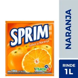 Sprim Jugo En Polvo Naranja