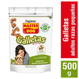 Galletas Master Dogsabor A Carne Premium Para Perros Adultos De Razas Pequenas