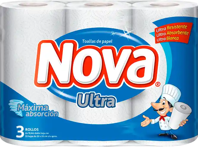 Nova toalla de papel ultra