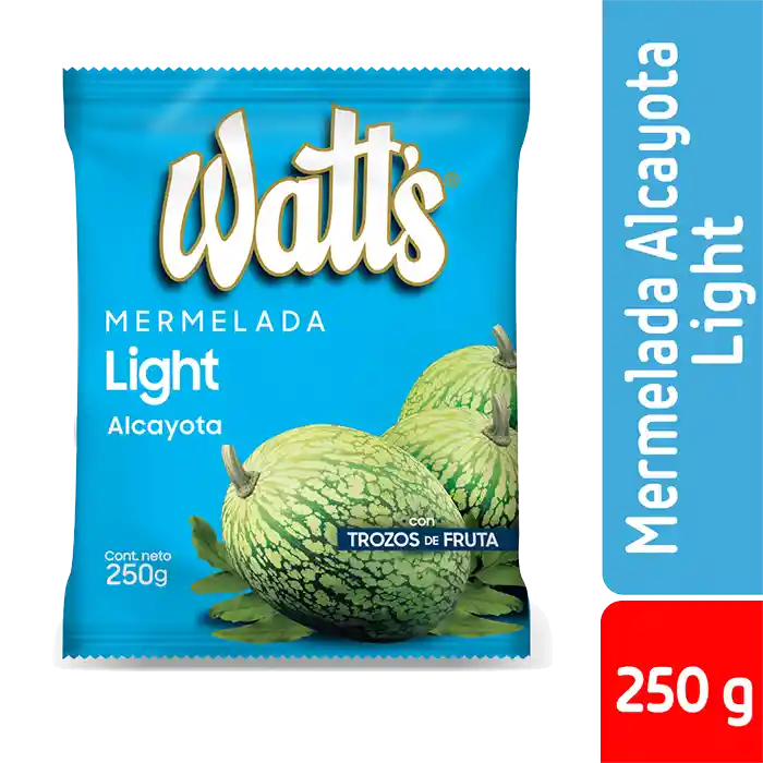 Watts Mermelada Alcayota Light