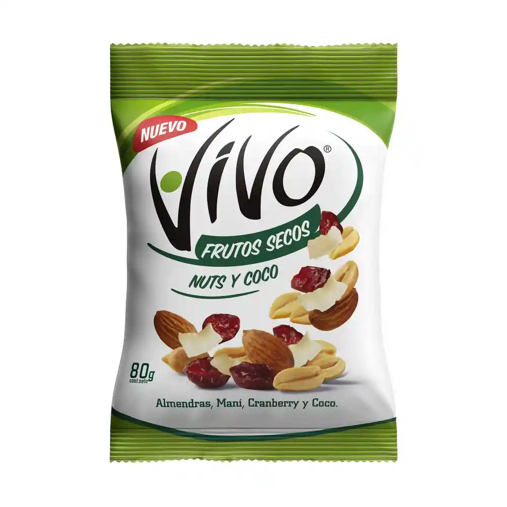 Frutos Secos Nuts & Coco 80 Gr