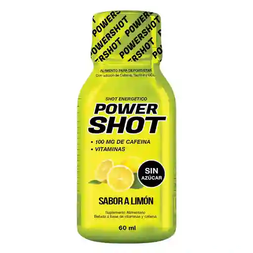 2 x Power Shot Limon Sin Azucar .60M