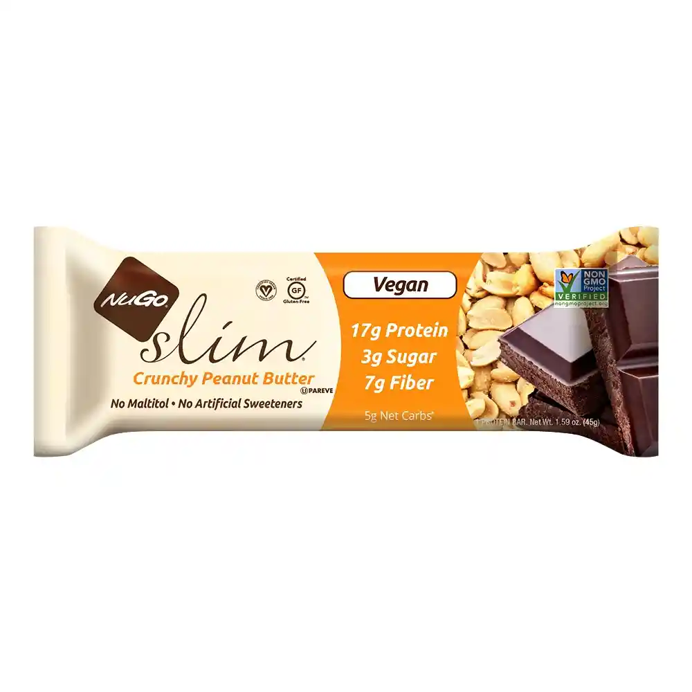 Slim Barra De Proteína Crunchy Peanut Butter 45 Gr