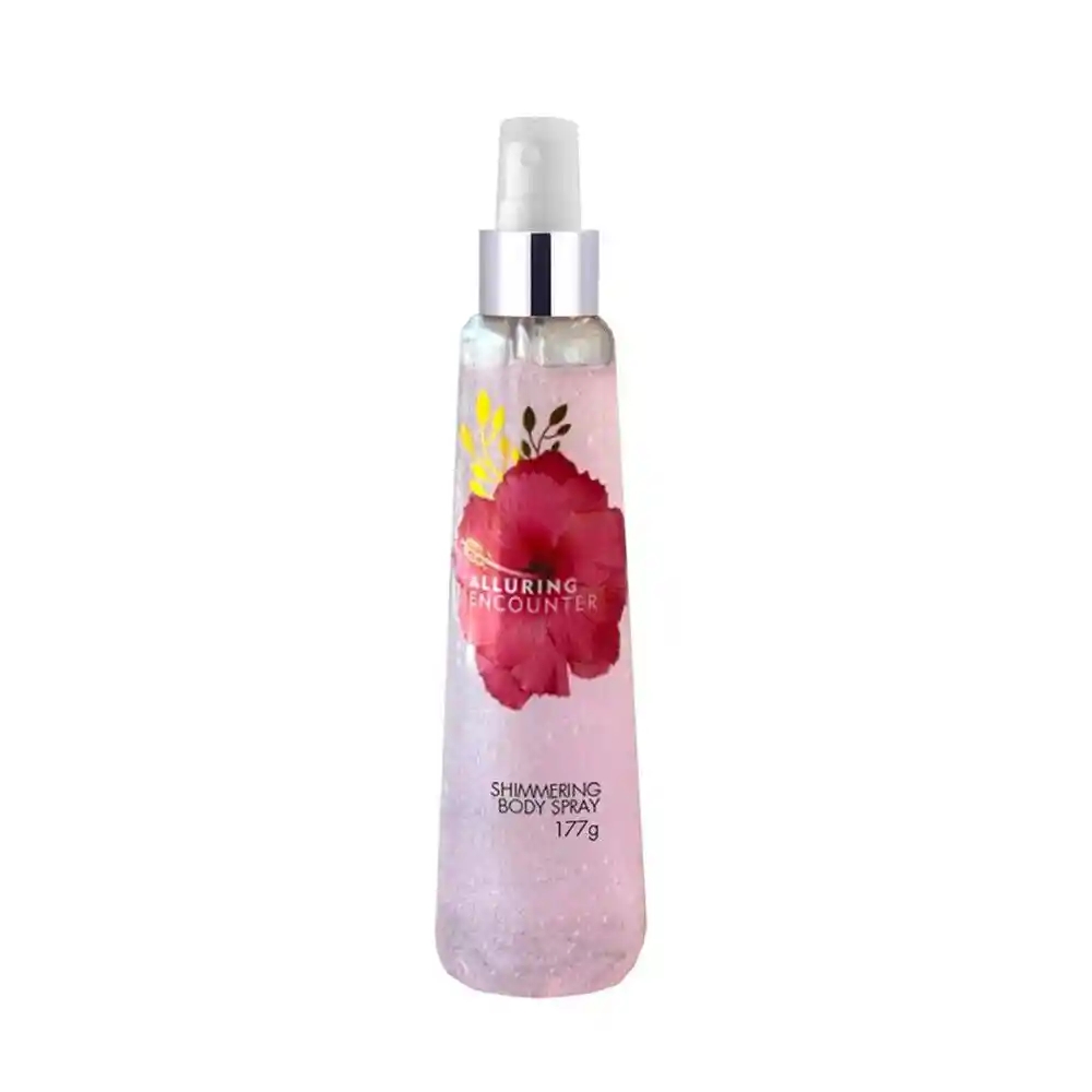 Beauty 100 Body Splash Shimmer Alluring Encounter Pink